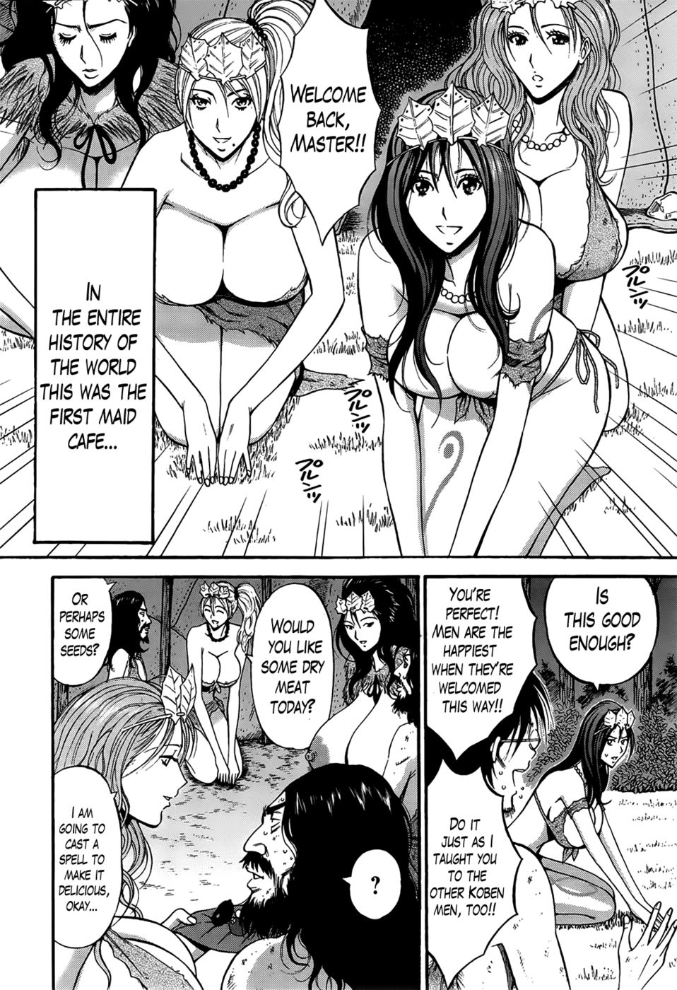 Hentai Manga Comic-The Otaku in 10,000 B.C.-Chapter 12-8